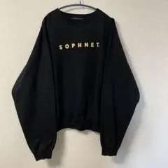 SOPHNET. ブラック トレーナー