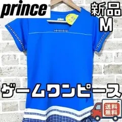 【早い者勝ち✨】新品 プリンス レディース 半袖 ゲームワンピース M ブルー系のサムネイル