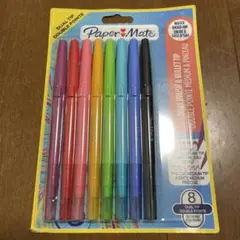 【値下げ不可】Paper Mate デュアルチップマーカー 8本　筆ペン　水性
