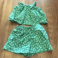 美品⭐️GAP 花柄 リネンセットアップ ~6-12m