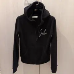 Pj ピーチジョン　ブラックパーカー　裏起毛　Sサイズのサムネイル