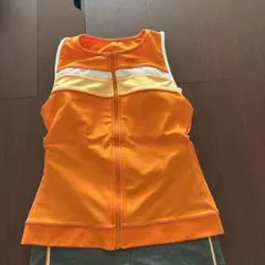 １１号 Reebok レディース セパレート水着 オレンジ グレーのサムネイル