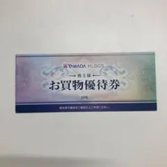 ヤマダ電機 株主優待券 5000円分　お買い物優待券