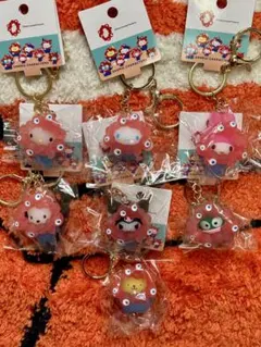 EXPO2025サンリオミャクミャクなりきり立体クリアカラーキーホルダー