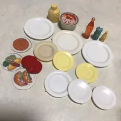 ミニチュア　食べ物　レトロ