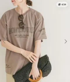 アーバンリサーチITEMS ⭐ロゴ刺繍半袖Tシャツのサムネイル
