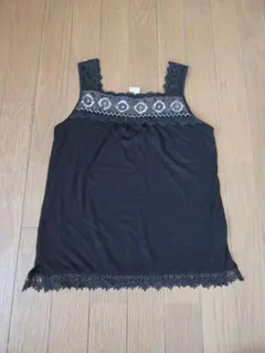 axes femme タンクトップ ブラック レースのサムネイル