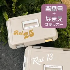 riichan♡mama様専用　お名前 ＆ 背番号ステッカー / 水筒