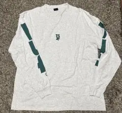 HUF 長袖Tシャツ グレー ロゴプリントのサムネイル