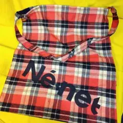 Nénet チェック柄トートバッグ　ノベルティ