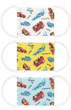 ⭐️抗菌ガーゼで安心☺カーズロゴ入り✨ベビーマスク Skater 3枚組