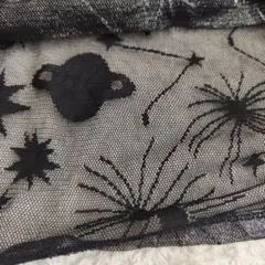 ZARA ブラック光沢 メッシュ Tシャツ M