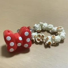 ディズニー ミニー ポップコーン キーホルダー