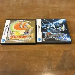ポケモン ハートゴールド ソウルシルバー 2点セット ds ソフト - メルカリ
