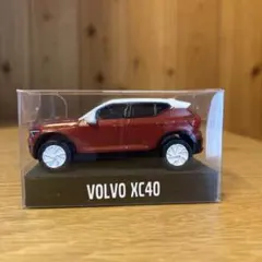 VOLVO XC40 ミニカー ホワイト/ブラック ディーラー - メルカリ