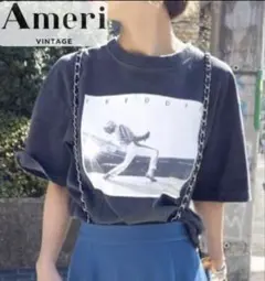 Ameri vintage FREDDIE MERCURY TEE ブラックのサムネイル