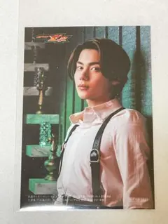 仮面ライダーゼッツ キャラクターブック 特典 生写真 万津莫&小鷹賢政