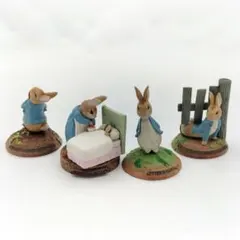 バンダイ ピーターラビット コレクション フィギュア 全4種 コンプ