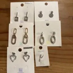 ピアスセット ステンレススチール製 多様なデザイン