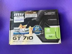 MSI GeForce GT 710 1GB DDR3 PCI-E 2.0