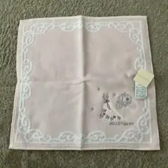 JILL STUART 刺繍ハンカチ ピンク