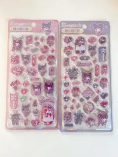 ラスト1点　Kunomi クロミ　2シートセット　シール　キャラクター　サンリオ