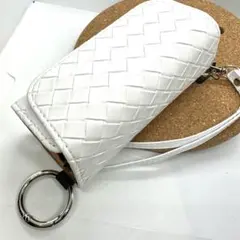 ★アイコス イルマ ｉ用 ケース iqos iluma 用ケース 収納　編み白