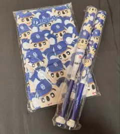 【未開封】中日ドラゴンズ ドアラ 応援バット タオル セット