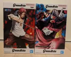 ワンピース Grandista バギー シャンクス フィギュア 2種セット