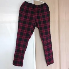 オシャレウォーカー★チェックパンツ　Ｌ　美品