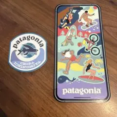 Patagonia ステッカー2枚セット Chiba Ichinomiya