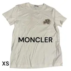 MONCLER ホワイト Tシャツ XS