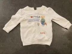 【ラルフローレン】ポロベア　刺繍トレーナー （18M）