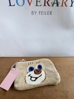 LOVERARY BY FEILER ドアップテディ L字ポーチ 新品未使用