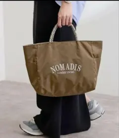NOMADIS フレームワーク別注　トートバッグ　キャメル