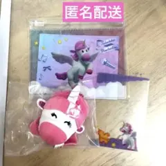 たべっ子どうぶつ ペガサスちゃん フェイスマスコット＆クリアシート＆クリアポーチ