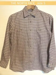 THE NORTH FACE/チェック柄長袖シャツ/S