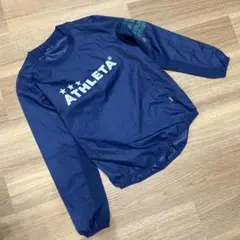 ATHLETA サッカー　シャカシャカ　ネイビー