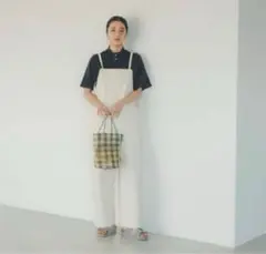 北欧暮らしの道具店　サイドベルトのサロペット