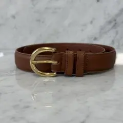 希少】CROCKETT&JONES ベルト ゴールド金具 34 ブラウン - メルカリ