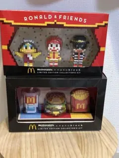 マクドナルド × ナノブロック 限定コレクターズ45th ANNIVERSARY