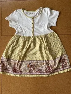 季節外お値下げ　BEBEワンピース110