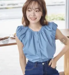 レイヤード ブラウス