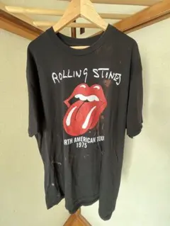 Rolling Stones 1975年北米ツアー Tシャツ Lサイズ
