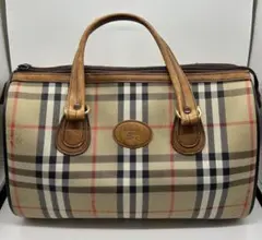 【希少】Burberry’s ノバチェック ボストンバッグ 英国製 ビンテージ