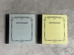 ツバメノート パステルスクエアノート2冊セット（ブルー.イエロー）のサムネイル