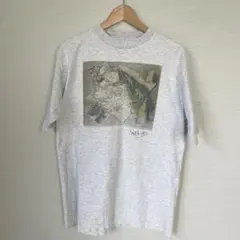90s M.C.エッシャー 爬虫類 アートTシャツ L ヴィンテージ USA製