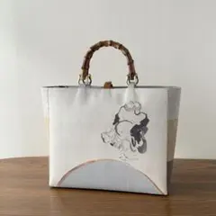 2025年最新】帯リメイクバッグ ハンドメイド バンブーハンドルの人気