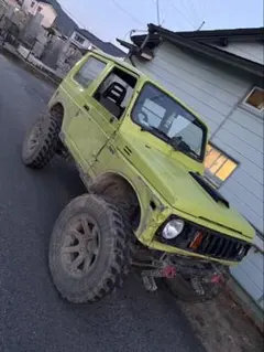 スズキジムニーJA22ワイルドウィンド.リフトアップ.5MT.4WD.林道. スズキジムニーJA22ワイルドウィンド.リフトアップ.5MT.4WD.林道