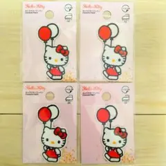 ハローキティ　ワッペン　４個
